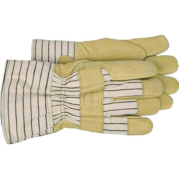Boss 4399X Driver Gloves, Men's, XL, Wing Thumb, Bell Cuff, Tan 97901/XL